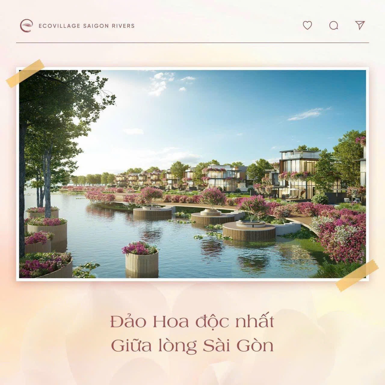 Đảo hoa độc nhất giữa lòng Sài Gòn