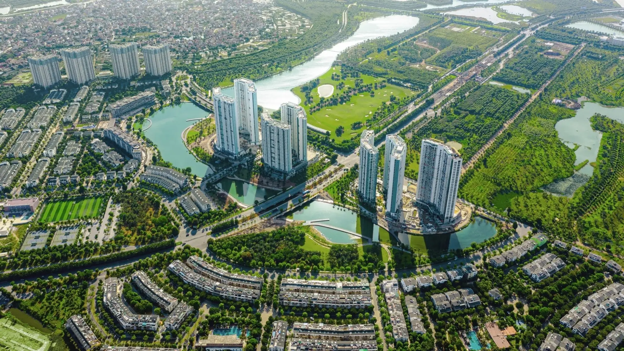 Toàn cảnh dự án Ecopark Hưng Yên 