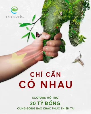 Ecopark ủng hộ 20 tỷ cùng đồng bào miền bắc vượt qua bão lũ