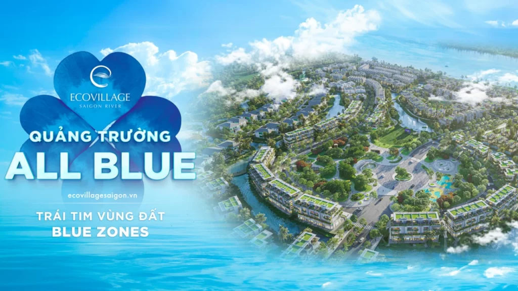 Phân khu All Blue tại dự án Eco Village Saigon River