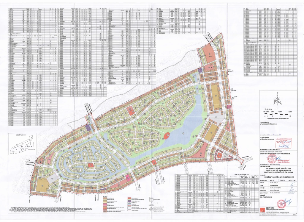 Quy hoạch sử dụng đất dự án Eco Retreat Long An