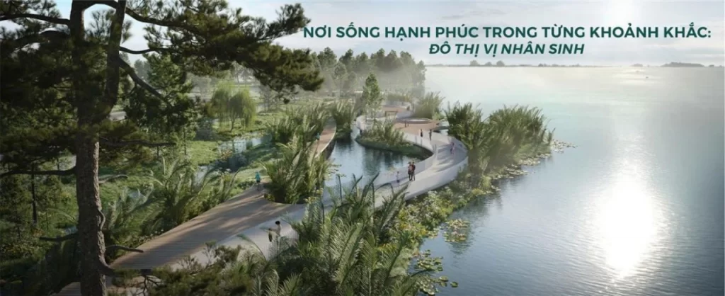 Kế Hồ Điều Hòa Tại Khu Biệt Thự Eco Retreat Long An