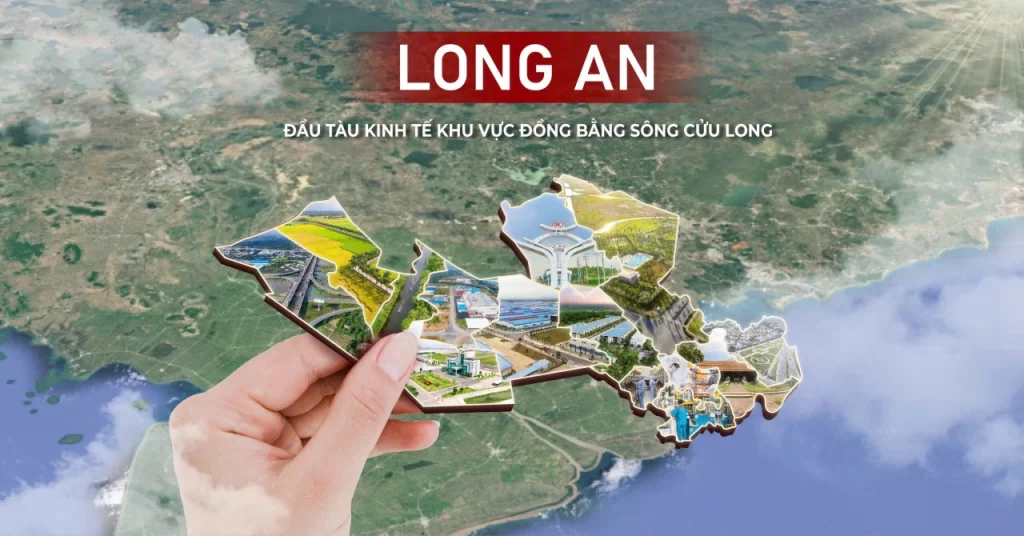 Long An là một trong những tỉnh thành sở hữu vị trí chiến lược là “cửa ngõ”