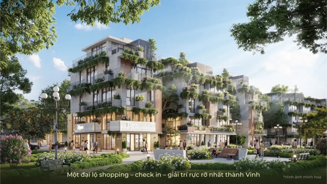 Shophouse Ecopark Long An - Nằm trong khu đô thị sinh thái, tiềm năng kinh doanh lớn.