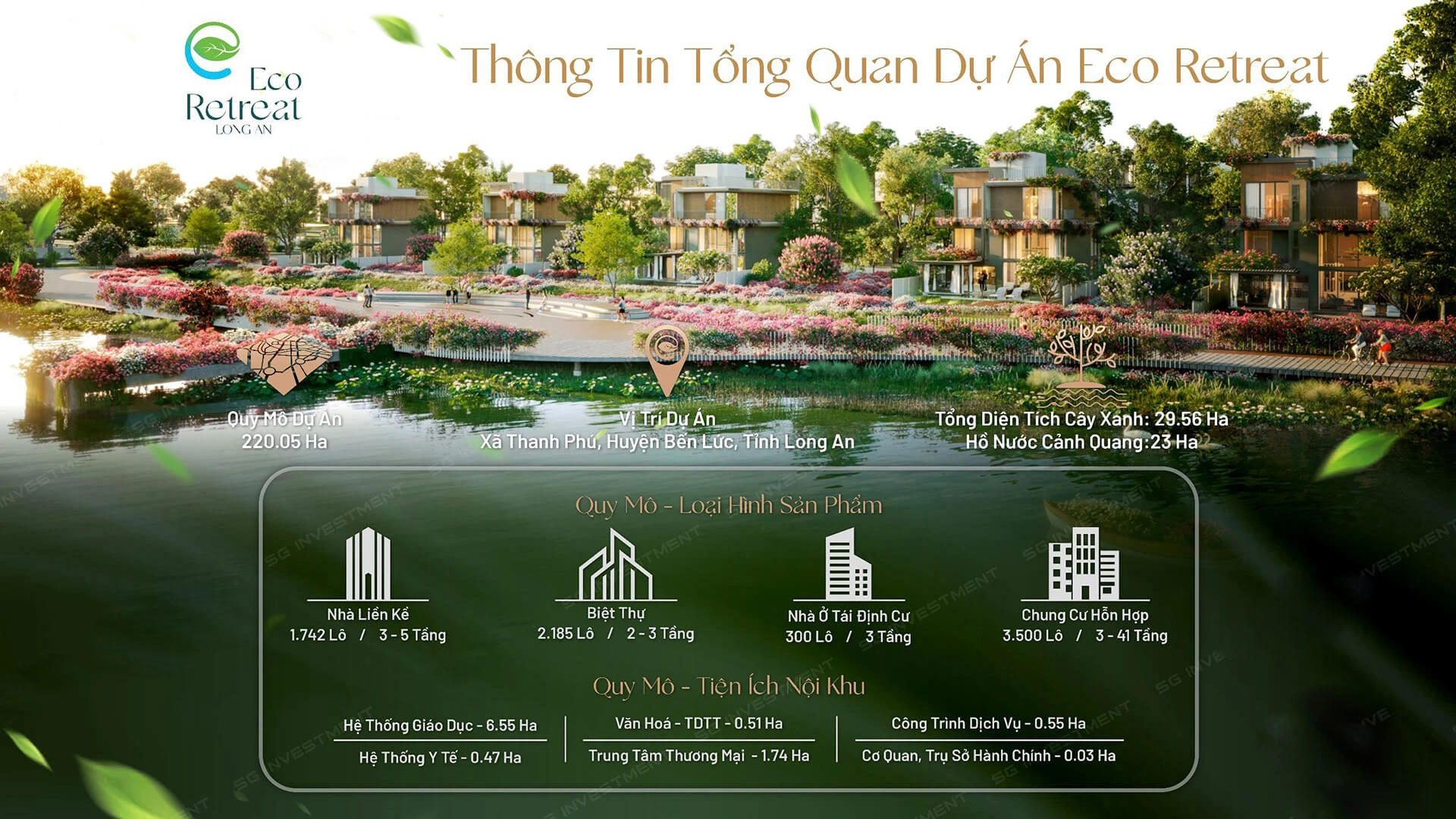 Tổng quan dự án Eco Retreat Long An