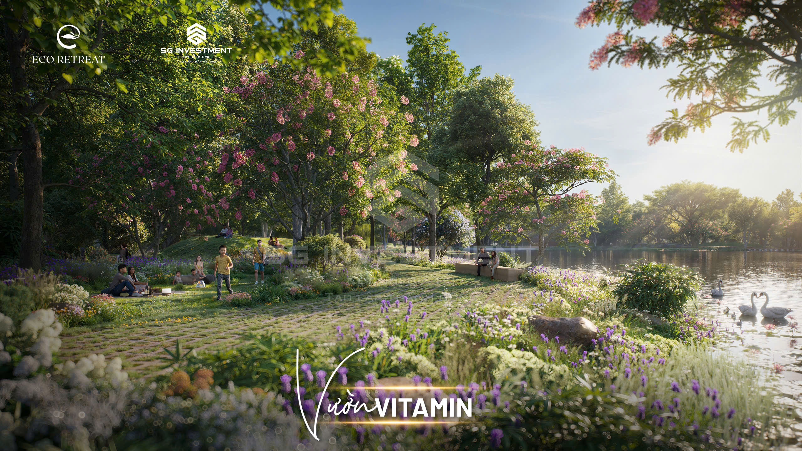 Vườn Vitamin Eco Retreat - dự án Ecopark Long An